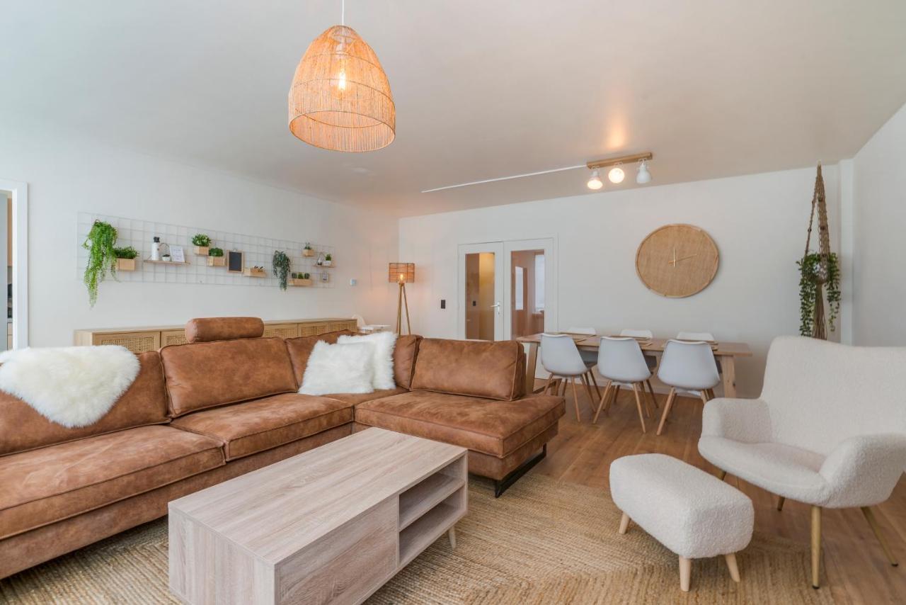 Ruim En Warm Appartement In De Winkelstraat Van Oostende Zewnętrze zdjęcie